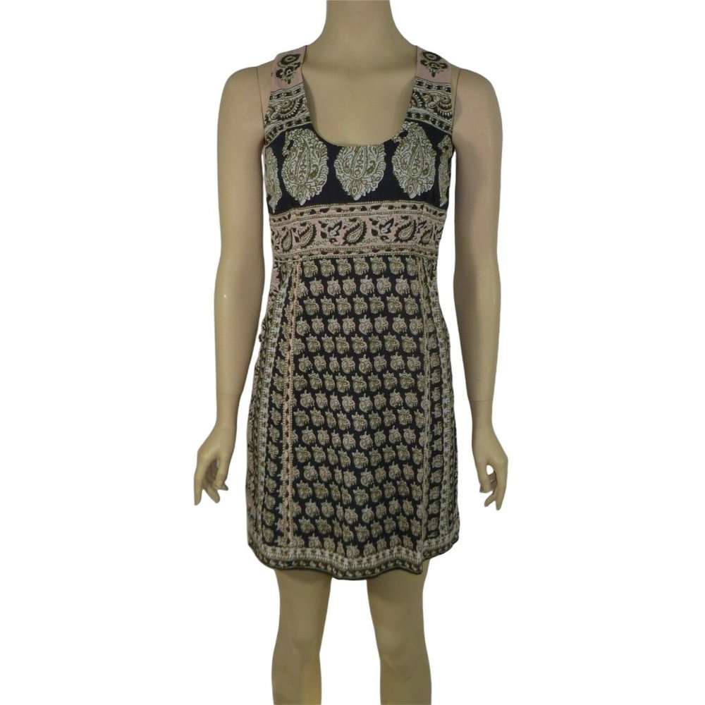 Calypso St. Barth NWT Sidra Dress Black Sleeveless Extra Small XS